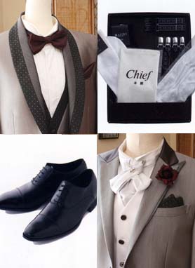 蝶タイ シューズ