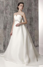 ウェディングドレス Aラインドレス