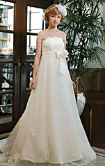 ウェディングドレス エンパイアライン