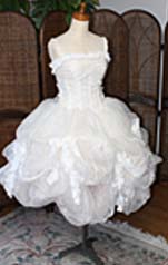 2WAYミニウェディングドレス