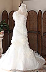 ウェディングドレス マーメイドライン