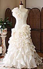 ウェディングドレス マーメイドライン