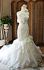 ウェディングドレス マーメイドライン