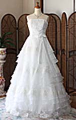 ウェディングドレス Aライン